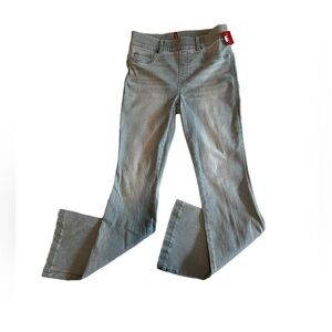 Spanx Jeans, retro light wash, flare size small petite, new with tags